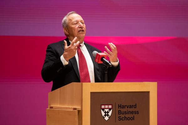 Another Harvard alum, former Treasury Secretary Larry Summers, criticized school administrators for failing to explicitly co<em></em>ndemn Hamas.