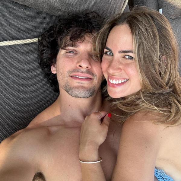 Yadin Gelman (left), 30, an Israeli theater and film actor, was wounded fighting Hamas gunmen near the Gaza Strip over the weekend. He is dating Adva Dadon, a popular Israeli newscaster.