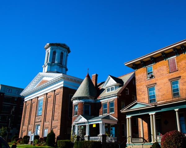 Saratoga Springs is known for its charming architecture.