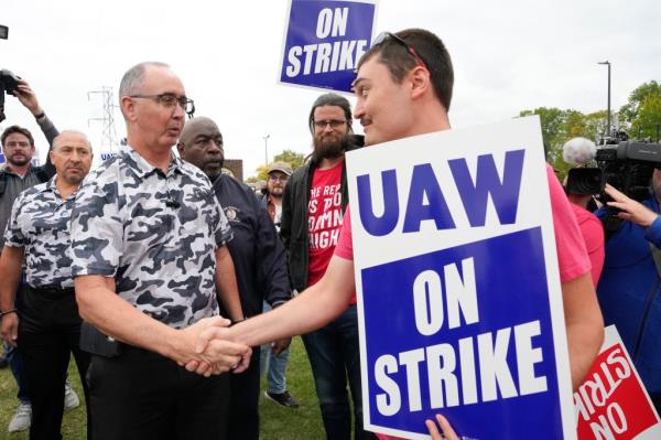 UAW President Shawn Fain 