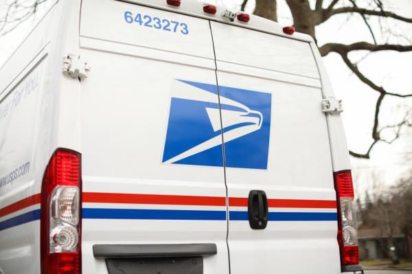 A US Postal truck